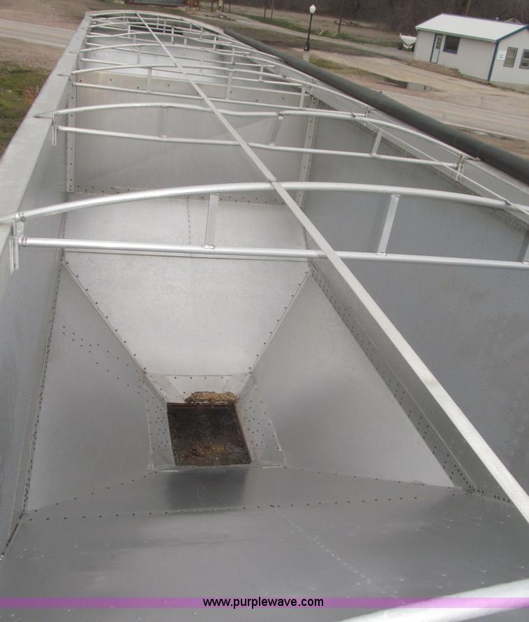 image for item B5473 1995 Corn Husker aluminum tandem axle grain trailer