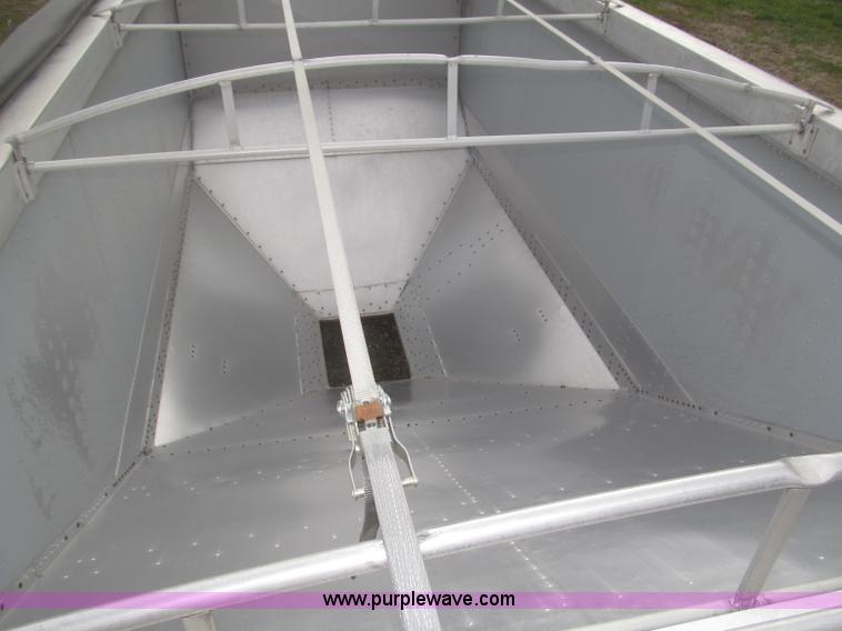 image for item B5473 1995 Corn Husker aluminum tandem axle grain trailer