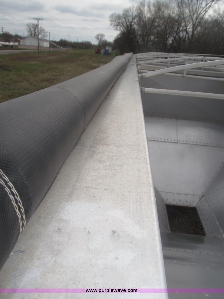 image for item B5473 1995 Corn Husker aluminum tandem axle grain trailer