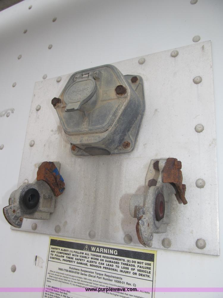 image for item B5473 1995 Corn Husker aluminum tandem axle grain trailer