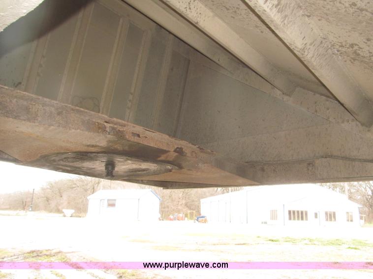 image for item B5473 1995 Corn Husker aluminum tandem axle grain trailer