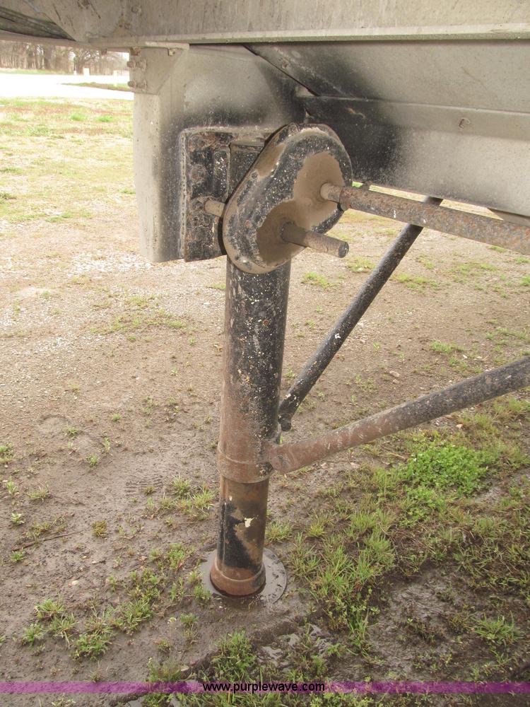 image for item B5473 1995 Corn Husker aluminum tandem axle grain trailer