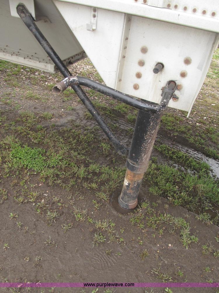 image for item B5473 1995 Corn Husker aluminum tandem axle grain trailer