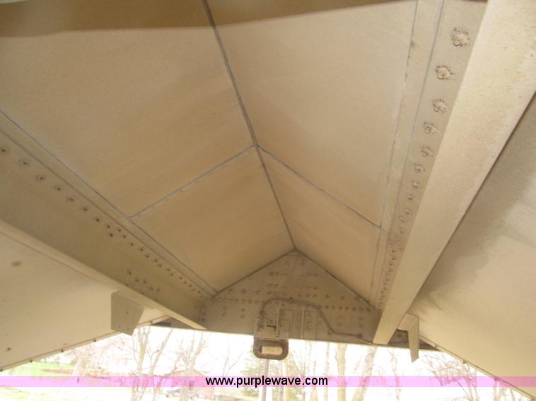 image for item B5473 1995 Corn Husker aluminum tandem axle grain trailer