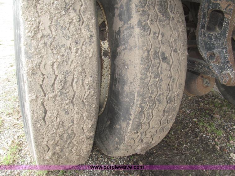 image for item B5473 1995 Corn Husker aluminum tandem axle grain trailer