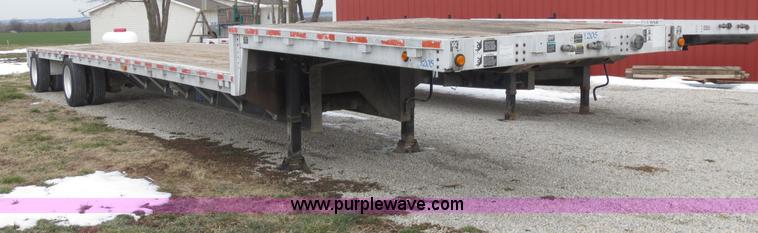 image for item D5806 1997 Wilson 48' step deck trailer