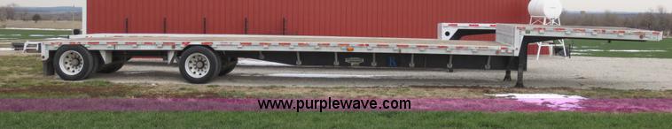 image for item D5806 1997 Wilson 48' step deck trailer