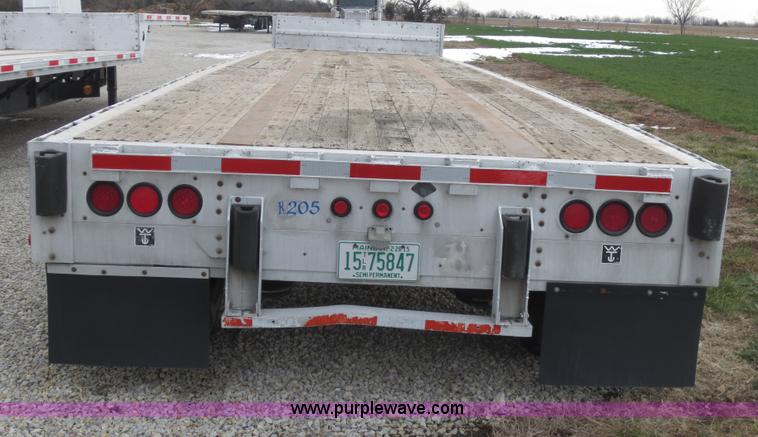 image for item D5806 1997 Wilson 48' step deck trailer