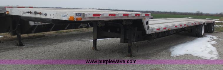 image for item D5807 2002 Transcraft Eagle 48' step deck trailer
