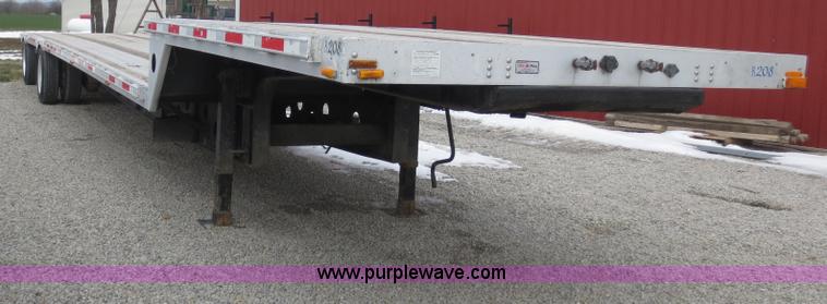 image for item D5807 2002 Transcraft Eagle 48' step deck trailer