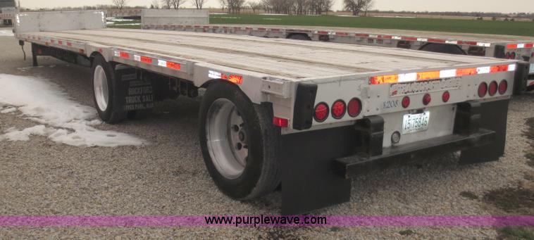 image for item D5807 2002 Transcraft Eagle 48' step deck trailer