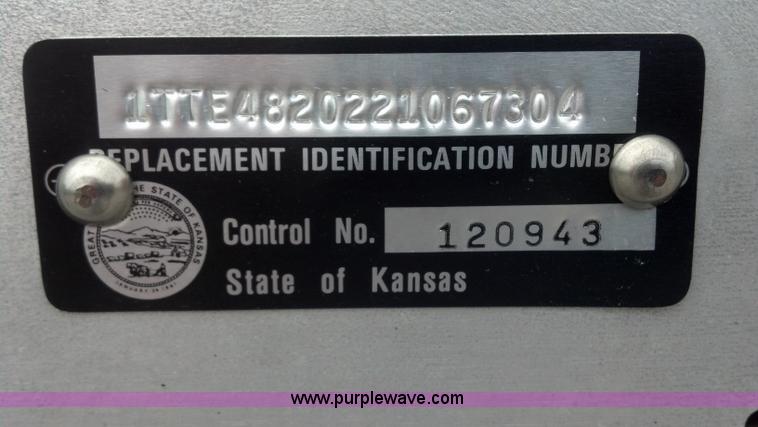 image for item D5807 2002 Transcraft Eagle 48' step deck trailer