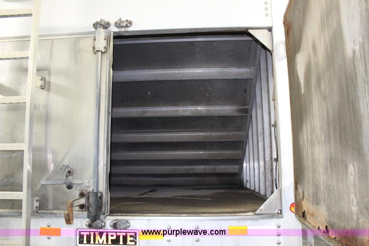 image for item G5359 1992 Timpte double hopper grain trailer