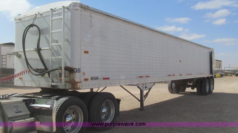 image for item G5719 1992 Timpte 45' live bottom trailer