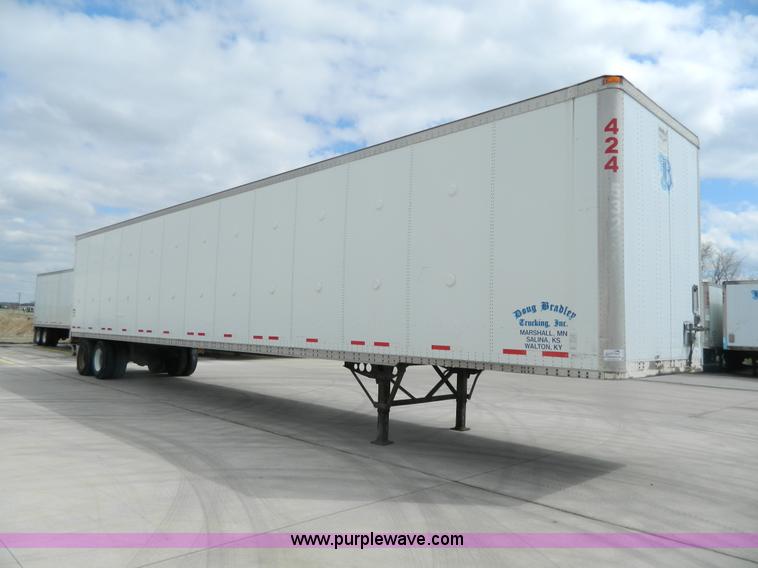 image for item G7825 2000 Wabash 53' dry van trailer