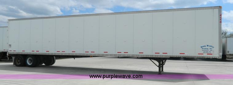 image for item G7825 2000 Wabash 53' dry van trailer