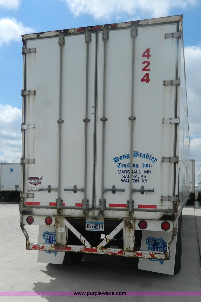 image for item G7825 2000 Wabash 53' dry van trailer