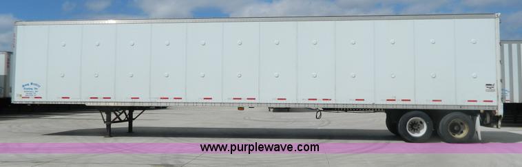 image for item G7825 2000 Wabash 53' dry van trailer