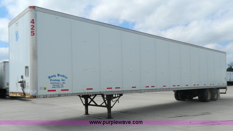 image for item G7826 2000 Wabash 53' dry van trailer