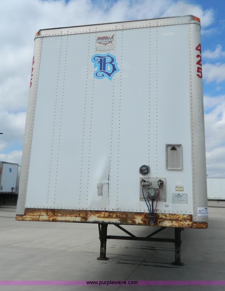 image for item G7826 2000 Wabash 53' dry van trailer