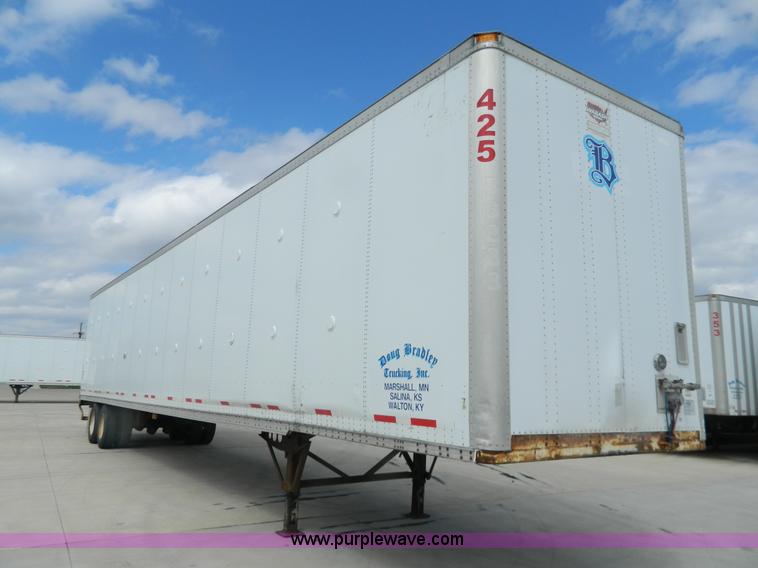 image for item G7826 2000 Wabash 53' dry van trailer