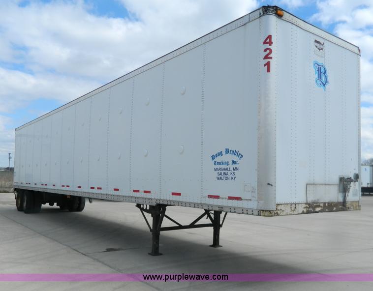 image for item G7827 2000 Wabash 53' dry van trailer