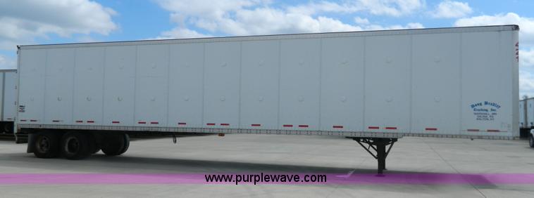 image for item G7827 2000 Wabash 53' dry van trailer
