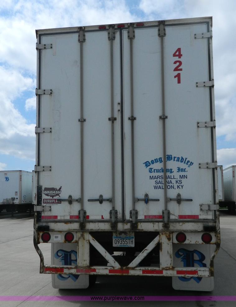 image for item G7827 2000 Wabash 53' dry van trailer