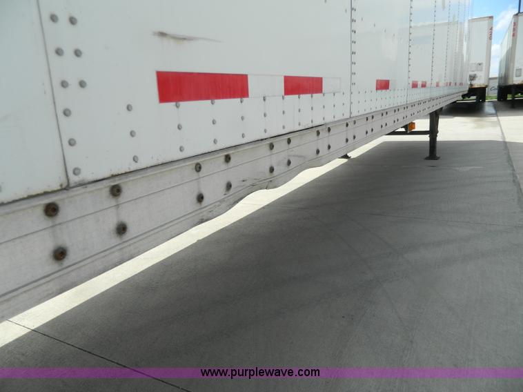 image for item G7827 2000 Wabash 53' dry van trailer