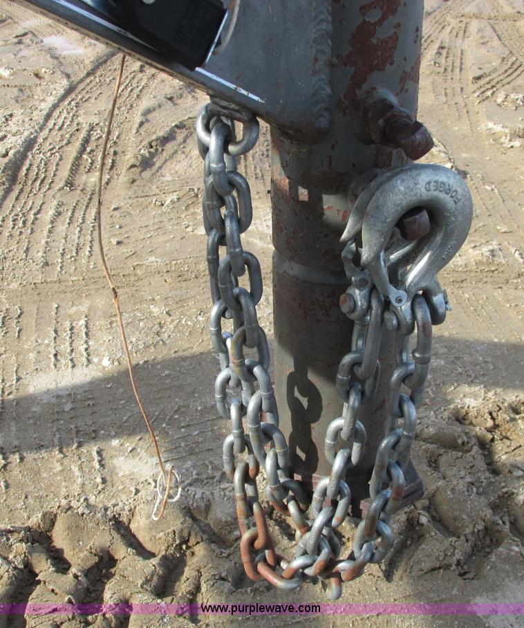 image for item A8515 1999 Mongoose drop deck gooseneck trailer