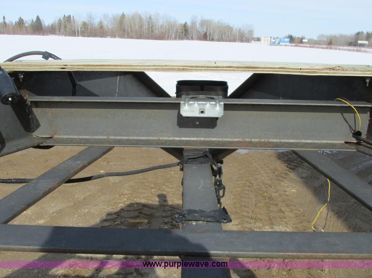 image for item A8515 1999 Mongoose drop deck gooseneck trailer