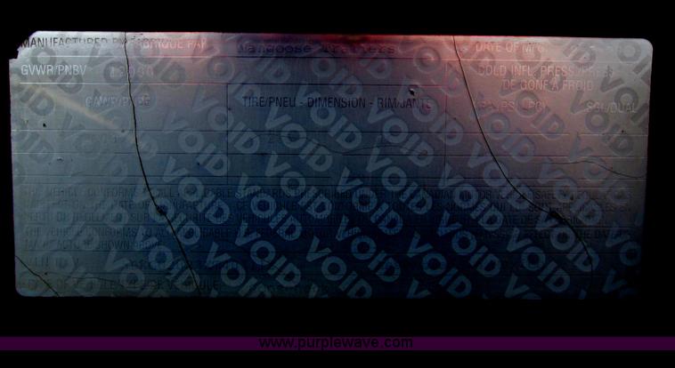 image for item A8515 1999 Mongoose drop deck gooseneck trailer