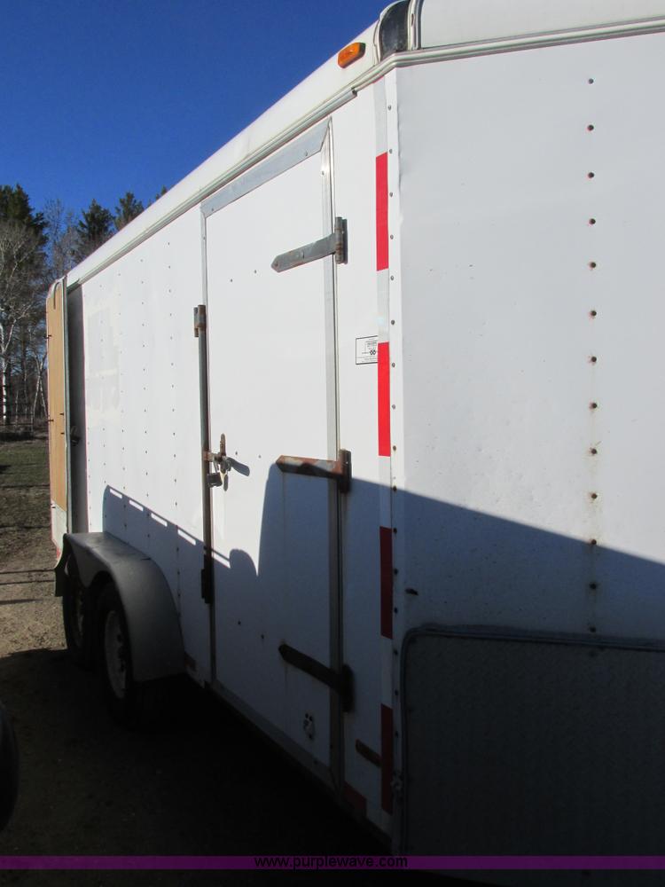image for item A8524 2001 Knight cargo trailer