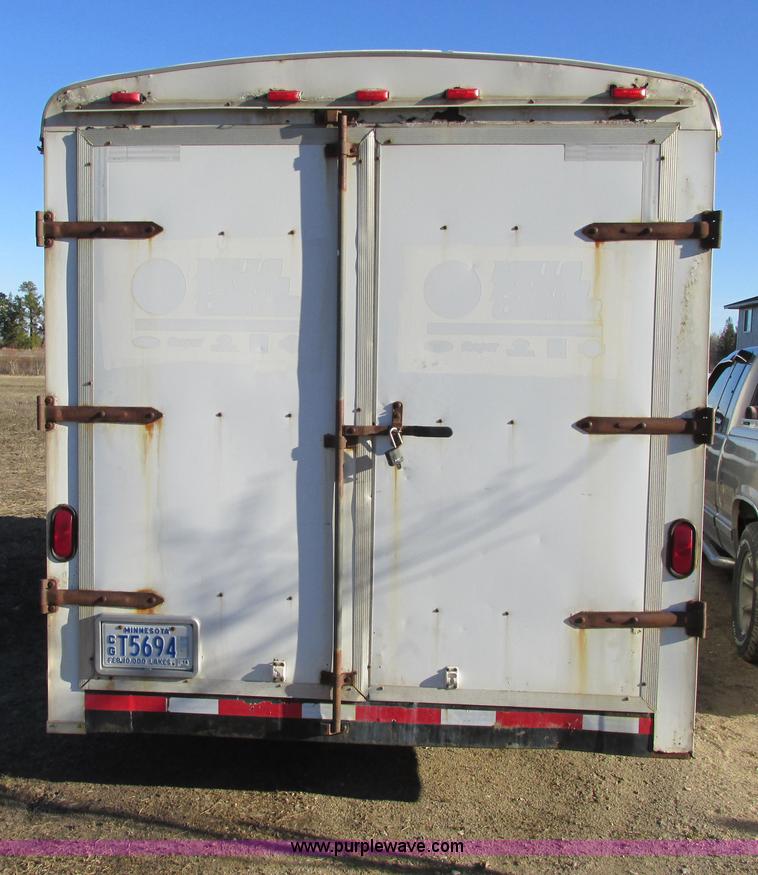 image for item A8524 2001 Knight cargo trailer