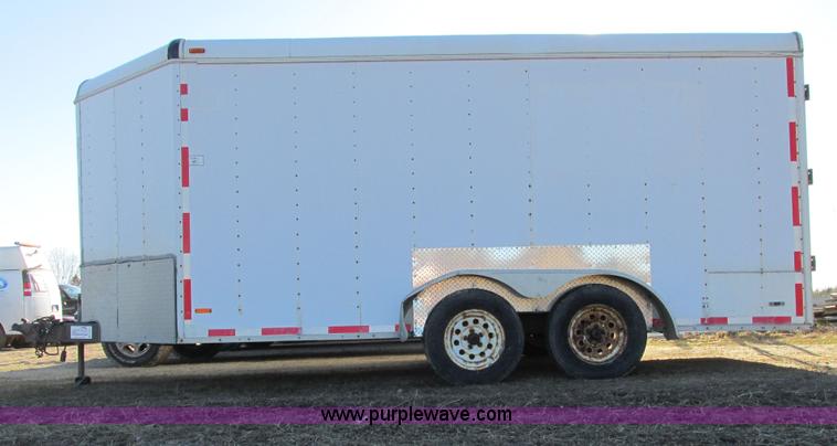 image for item A8524 2001 Knight cargo trailer