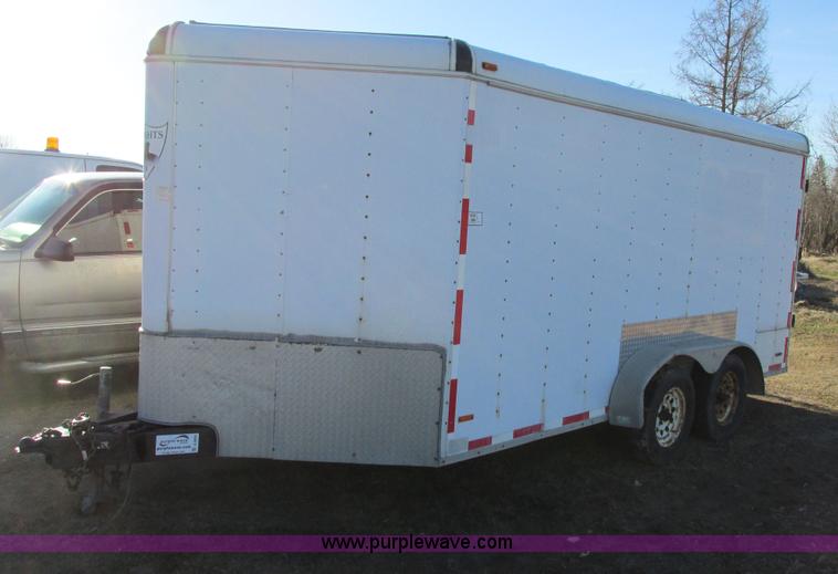 image for item A8524 2001 Knight cargo trailer