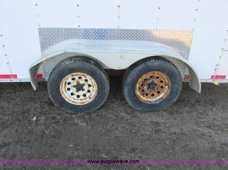 image for item A8524 2001 Knight cargo trailer