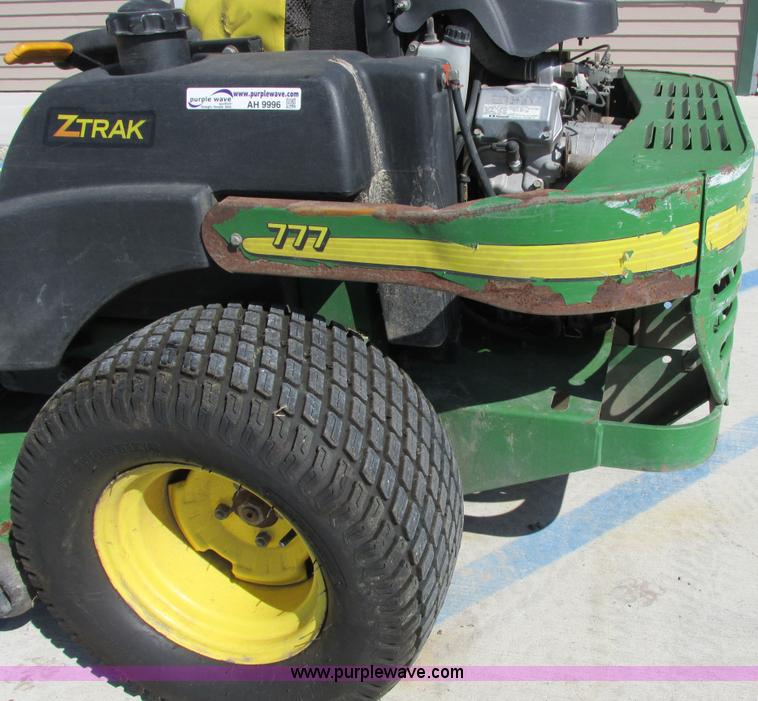 image for item AH9996 2003 John Deere 777 Ztrak ZTR lawn mower