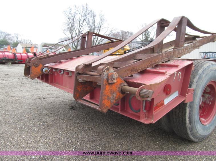 image for item D7327 1975 Load King CS252 lowboy trailer