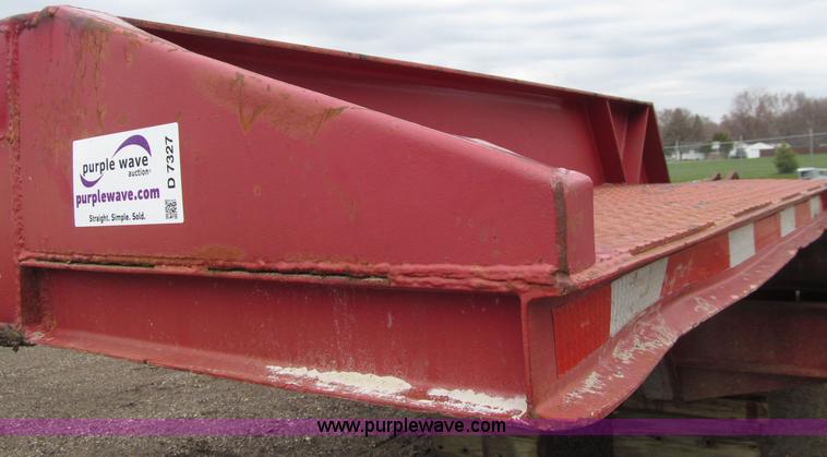 image for item D7327 1975 Load King CS252 lowboy trailer