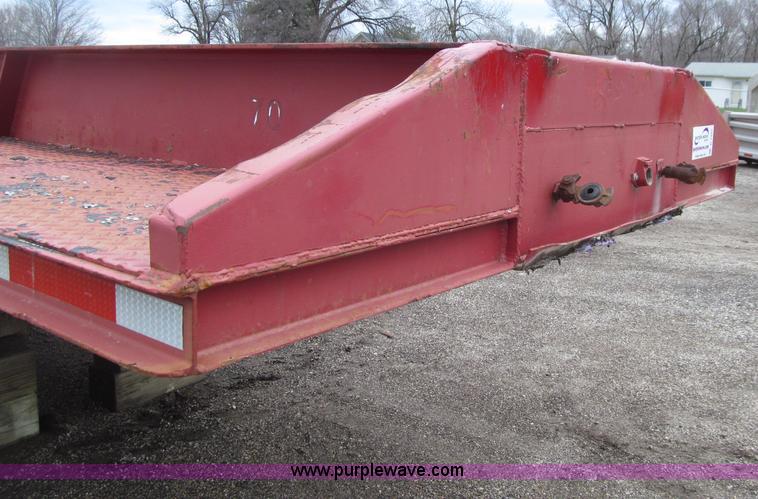 image for item D7327 1975 Load King CS252 lowboy trailer