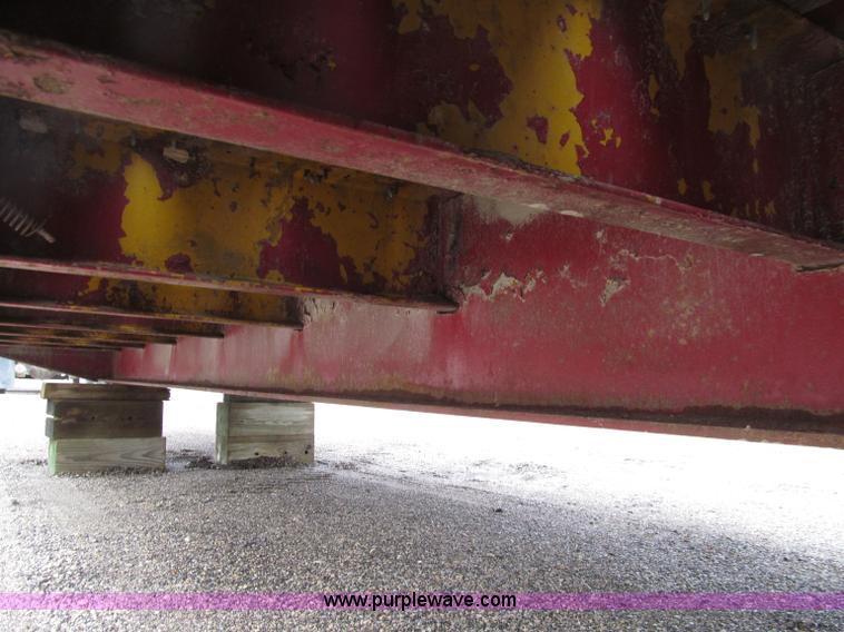 image for item D7327 1975 Load King CS252 lowboy trailer