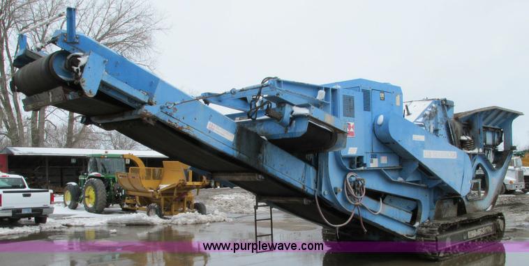 image for item E5042 2000 Terex Pegson 428 Trakpaction impact crusher