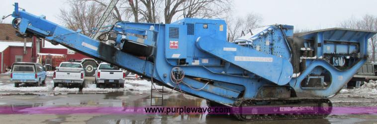 image for item E5042 2000 Terex Pegson 428 Trakpaction impact crusher