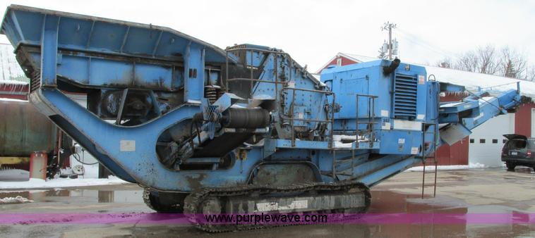 image for item E5042 2000 Terex Pegson 428 Trakpaction impact crusher