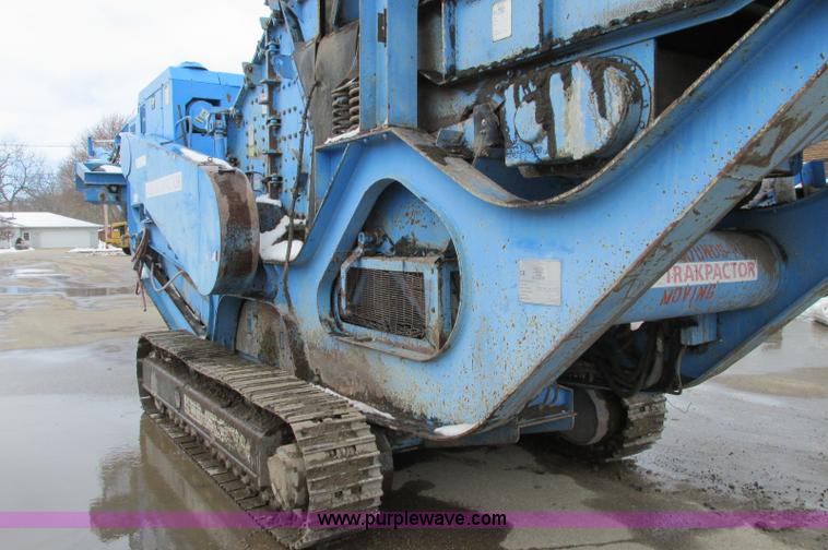 image for item E5042 2000 Terex Pegson 428 Trakpaction impact crusher