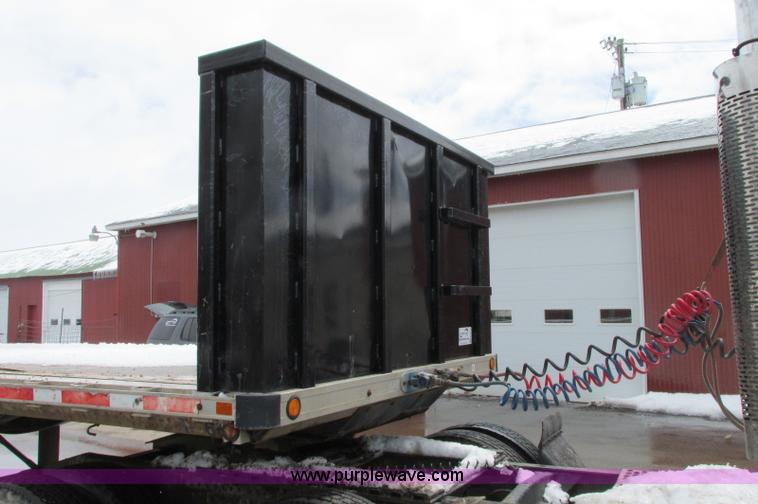 image for item E5049 1995 Trail King NXT152 flatbed trailer