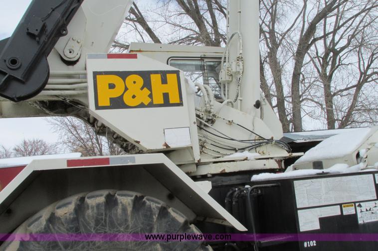 image for item E5051 1985 P & H RT50 rough terrain crane