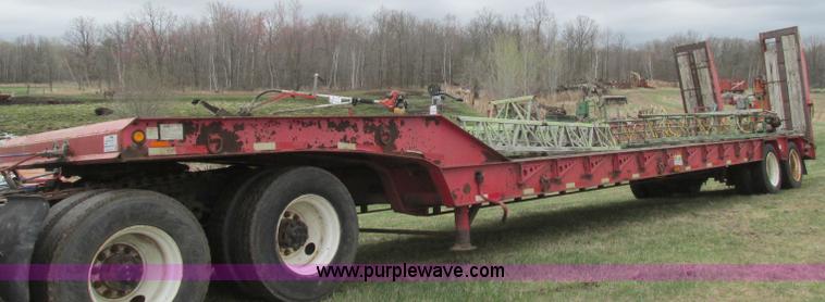 image for item E5063 1999 Olvedi DLB35 45' lowboy trailer
