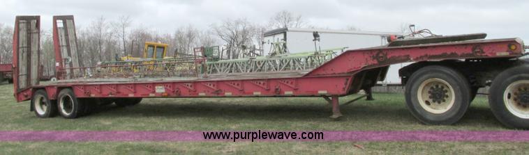 image for item E5063 1999 Olvedi DLB35 45' lowboy trailer